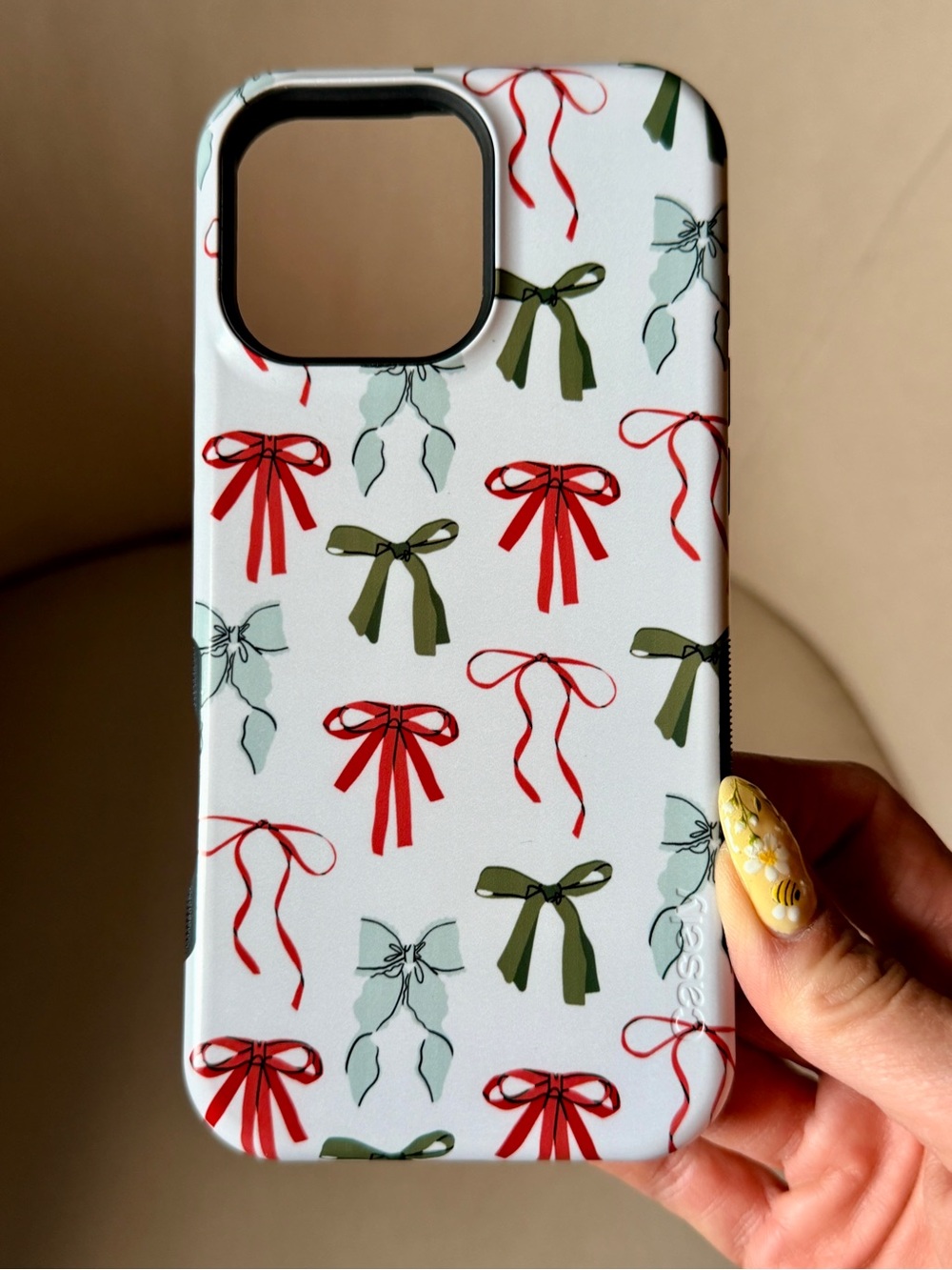 Casely BOLD + MagSafe Protective Case for iPhone 16 Pro Max - Whimsy Girlie Bows